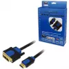 Videokabel-adapter LogiLink CHB3102 2 m HDMI DVI-D zwart blauw