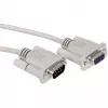 RS232-kabel ROLINE DB9 M - F 10 m