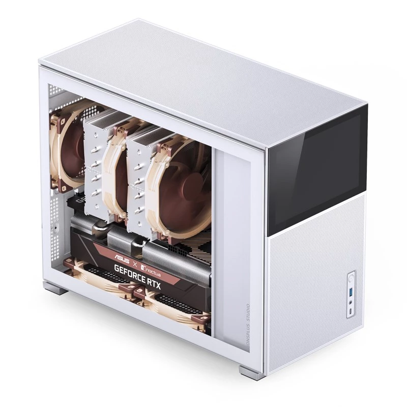 PC-behuizing Jonsbo D31 MESH Midi Tower wit