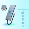 USB-C 11-in-1 adapter Hawk HW-HUB1101 — multiport-hub met 11 aansluitingen