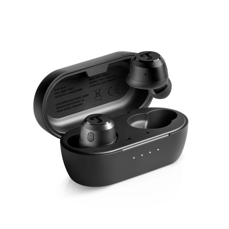 Teufel REAL Blau TWS 3 headset draadloos in-ear gesprekken/muziek Bluetooth zwart