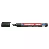 Marker Edding e-360 zwart 1 stuk schrijfkleuren zwart