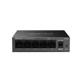 Mercusys MS105GS - desktop-switch, 5 Gigabit-poorten, zwart