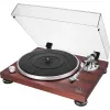 Riemgedreven audioplatenspeler Audio-Technica AT-LPW50BTRW bruin handmatig