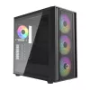 PC-behuizing Cooler Master MasterBox 600 desktop zwart