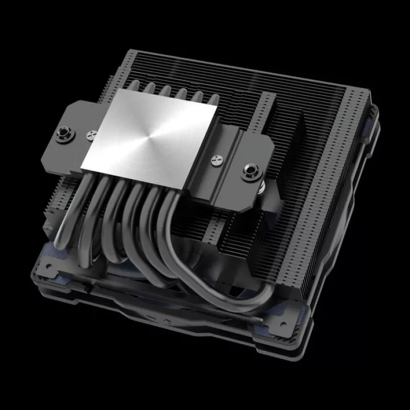 Akasa ALUCIA H6LS M2 CPU-koeler - 120 mm zwart blauw (AK-CC4030HP01)