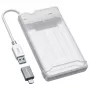 GrauGear externe harde schijf behuizing 2.5HDD/SSD USB 3.2 alu - drivebehuizing - 2,5