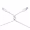 AUKEY CB-NAC1 witte nylon kabel USB-C naar USB-A