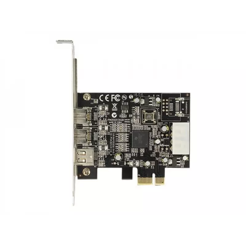 FireWire A/B-interfacekaart DeLOCK PCI Express 89153