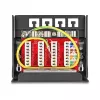 Patchpaneel DELOCK mini desktop RJ45 4 poorten Cat.6A afgeschermd zwart, metaal, 90×22×93 mm