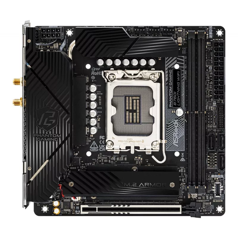 ASRock B760I Lightning WiFi DDR5 Mini-ITX LGA1700 moederbord