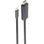 shiverpeaks ®-BASIC-S--USB-aansluitkabel, HDMI-A-stekker naar USB Type-C-stekker, 8K60Hz, 1,8m (BS10-61185)