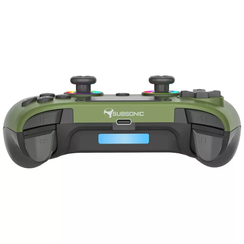 Subsonic draadloze led-controller groen voor PS5