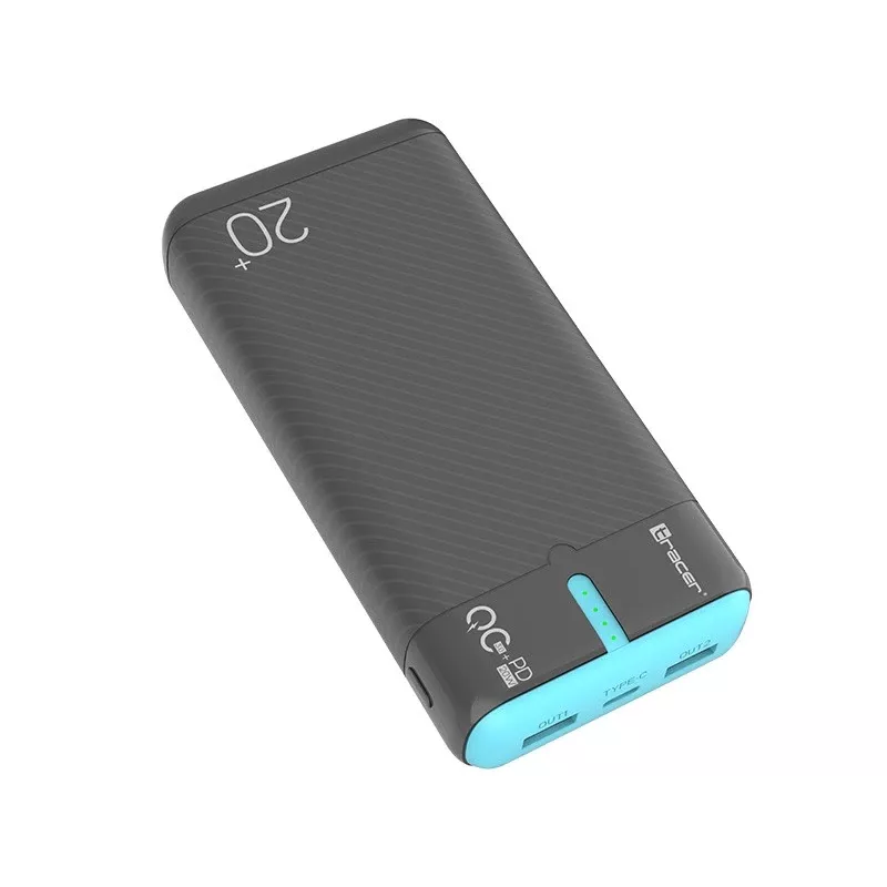 Tracer EnerGen 20000 mAh zwart, blauw