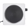 Esperanza EKH002W Pinatubo elektrische kookplaat met één zone en gesloten plaat, 1500 W, Ø18,5 cm, wit
