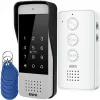 Bedrade deurintercom Eura ADP-34A3 wit — 2-draads systeem, binnenpost