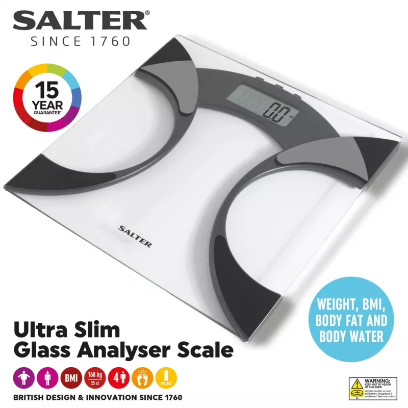 Salter 9141 BKCFEU16 analyseweegschaal zwart
