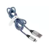 Lightning-kabel Tracer TRAKBK46269 1 m zwart blauw zilver