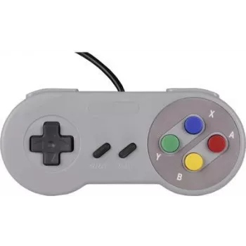 Joy-iT SBC-GAMEPAD-SNES gaming-controller grijs USB 2.0 analoog pc (SBC-GAMEPAD-SNES)