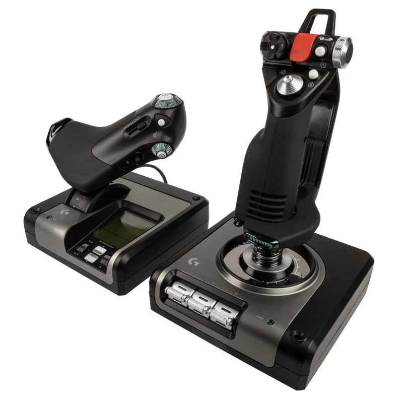 Vluchtcontrolesysteem Logitech G G Saitek X52 Pro