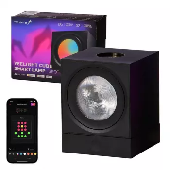 Gaming lichtpaneel YEELIGHT SMART CUBE LIGHT SPOT basis (YLFWD-0008) zwart