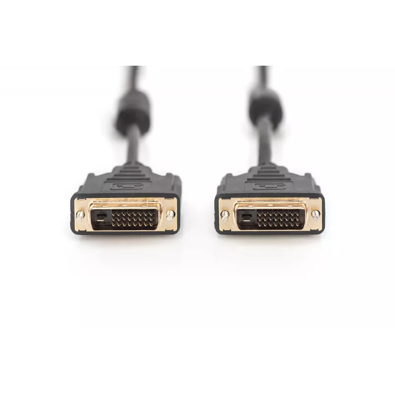 ASSMANN monitorkabel DVI St/St 3m Dual Link 2 ferrietkernen aansluitkabel K8 bulk 24+1 (AK-320101-030-S)