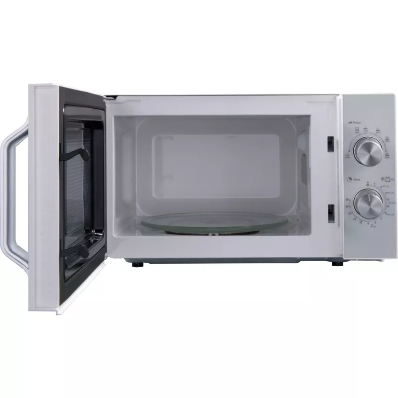 Sharp R204WA magnetron zilver, wit solo-magnetron werkblad 20 l 800 W
