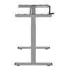 Handmatig in hoogte verstelbaar bureau MACLEAN MC-790NG — max. belasting 60 kg, max. hoogte 120 cm