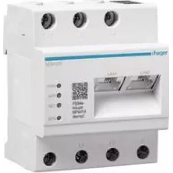 Hager XEM520 lastmanager tot 20 laadpunten statisch/dynamisch met OCPP1.6J (XEM520)