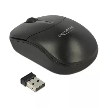 Muis DeLOCK 12494 RF draadloos optisch 1000 DPI