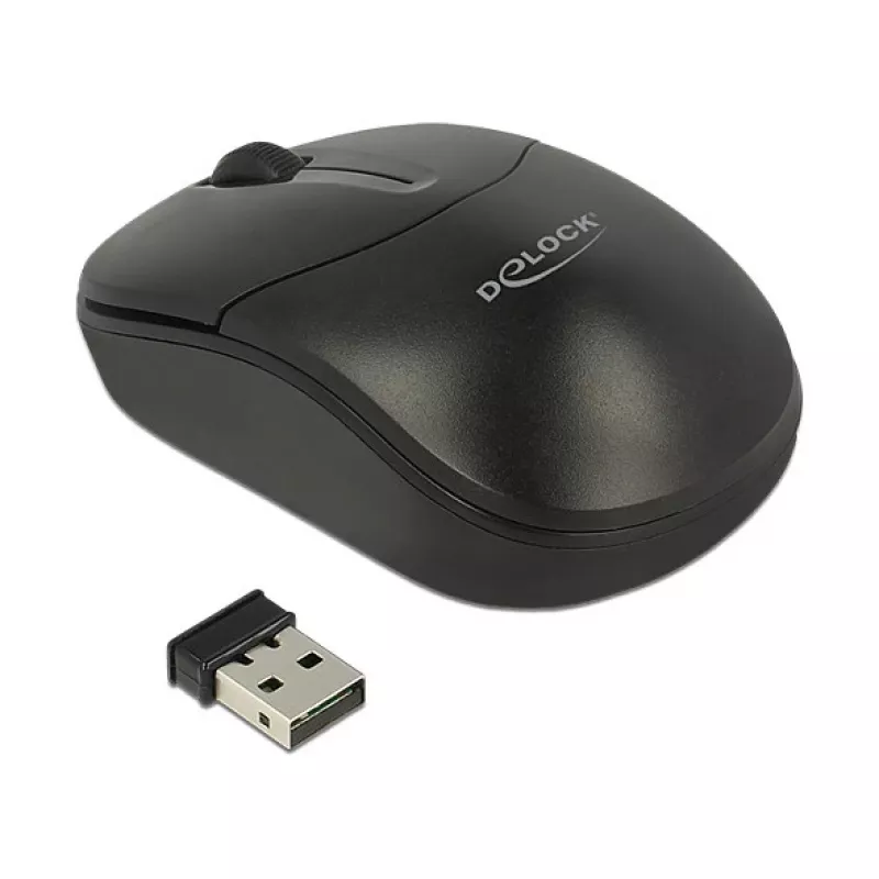 Muis DeLOCK 12494 RF draadloos optisch 1000 DPI