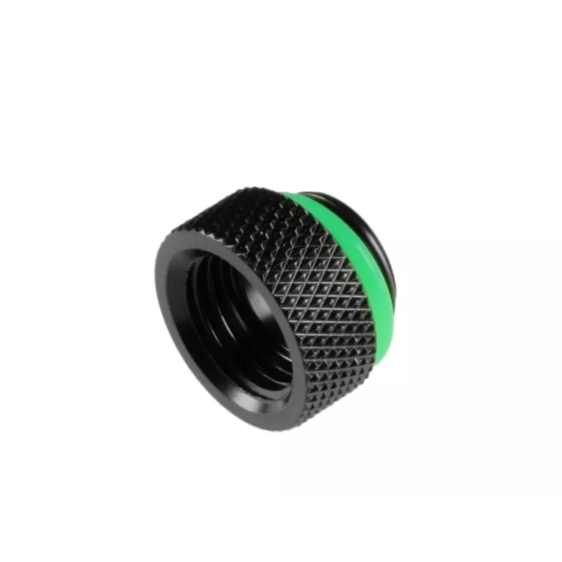 Bitspower adapter G1/4 inch buitendraad – G1/4 inch binnendraad, mat zwart