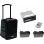 Draagbaar draadloos PA-systeem Omnitronic MOM-10BT4 met cd-speler, USB, SD en 2 oplaadbare batterijen