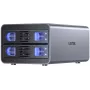 Externe RAID-behuizing Unitek S1308B01-EU voor 2,5-inch/3,5-inch schijven, tot 40 TB, 5 Gbit/s interface