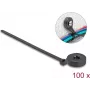 Kabelbinder DELOCK 18915 180×6 mm zwart, nylon, 180 mm lengte, 6 mm breedte