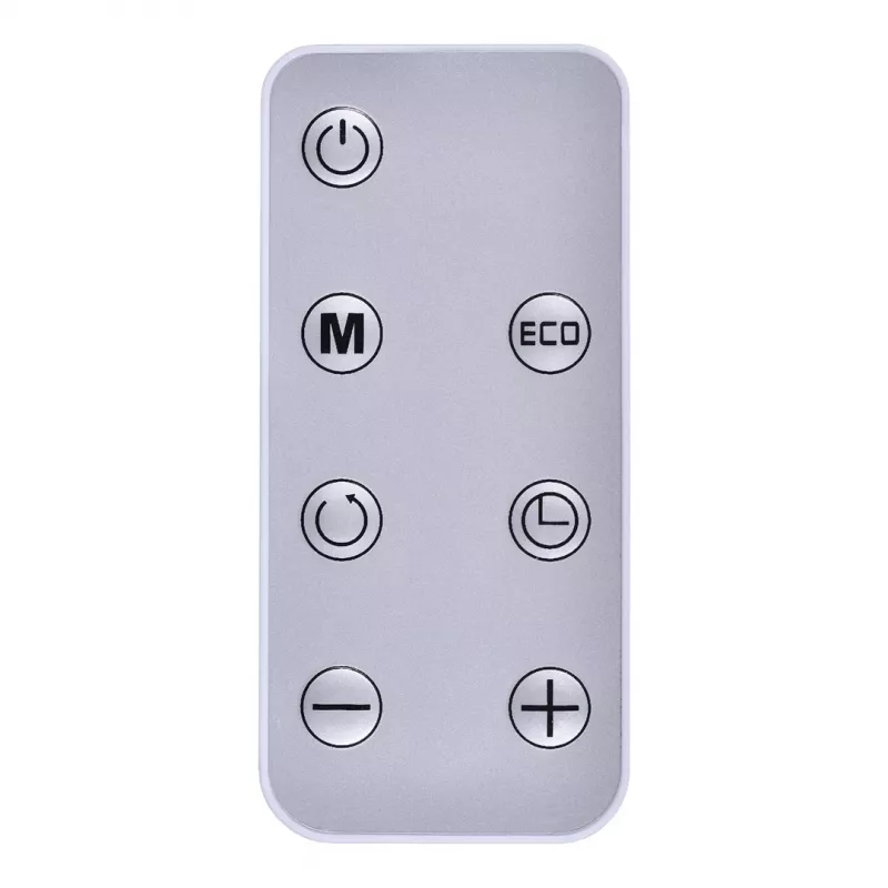 Elektrische keramische kachel NOVEEN PTC3000, 2000 W (1200 W min), LED-display, timer, afstandsbediening, oscillatie, wit