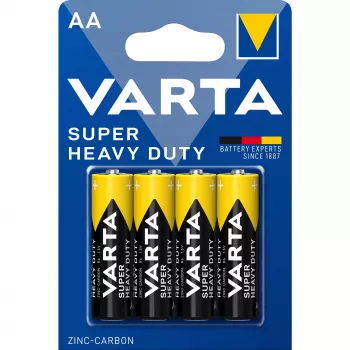 Wegwerpbatterij Varta SUPERLIFE AA zink-kool 16,7 g 50,5 mm