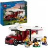 Constructiespeelgoed LEGO City avontuurcamper 60454, 385 onderdelen, hoogte 80 mm, voor kinderen vanaf 6 jaar