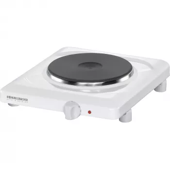 Rommelsbacher THL 1597 aantal kookzones 1, draaiknop, wit (THL 1597)