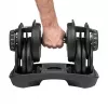 Verstelbare gietijzeren halter Rebel RBA-2303 — tot 24 kg, zwart, eendelig