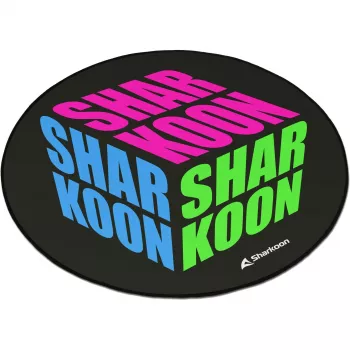 Stoelmat Sharkoon SKILLER SFM11 Cube blauw groen roze polyester 1200x1200x5mm