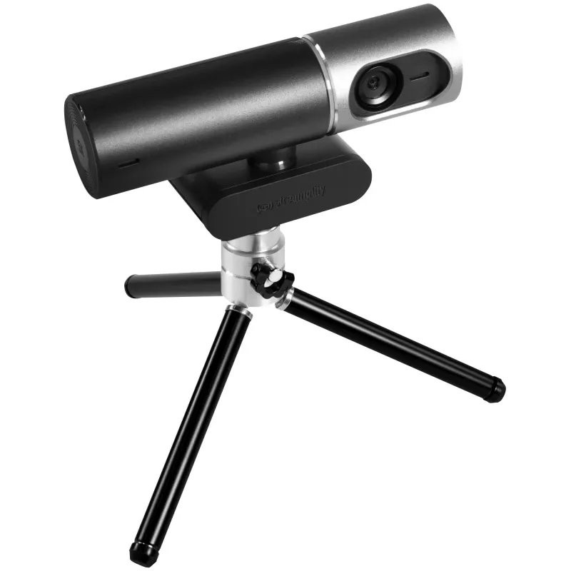 Webcam Streamplify CAM PRO 4K — 4K USB-webcam, zwart