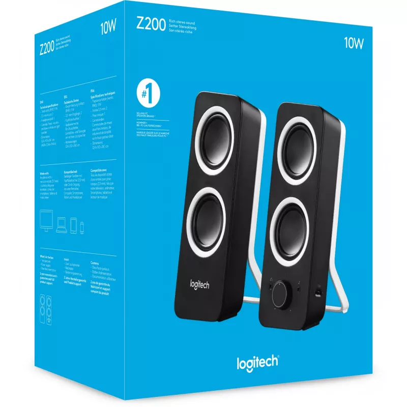 Luidspreker | LOGITECH | zwart | 980-000810