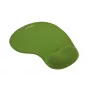 Muispad ESPERANZA EA137G gel met polssteun, effen groen, antislip onderkant