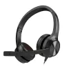 Creative 51EF0980AA000 Chat USB on-ear headset bedraad stereo zwart