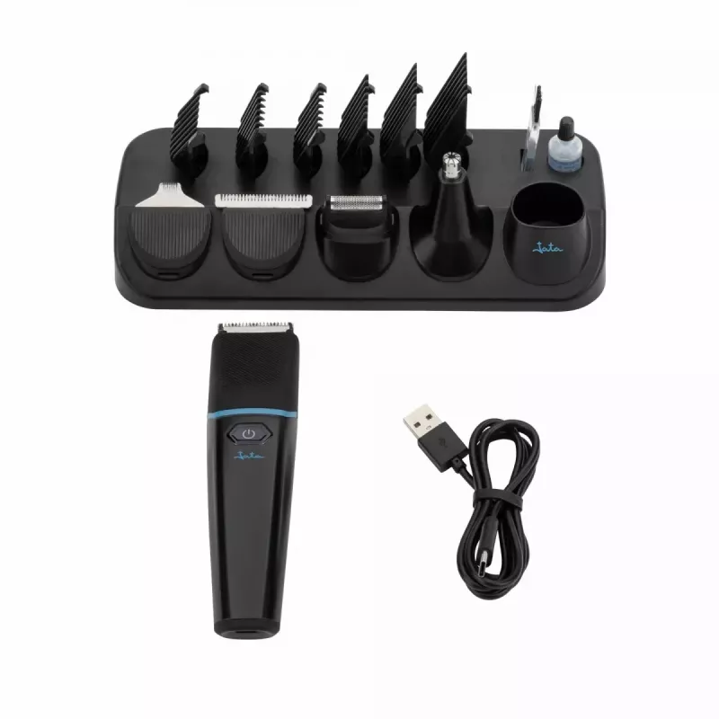 Jata JBCP3538 haar- en baardtrimmer, draadloos/netstroom, 1-12 mm, 6 lengte-instellingen, 120 min gebruiksduur