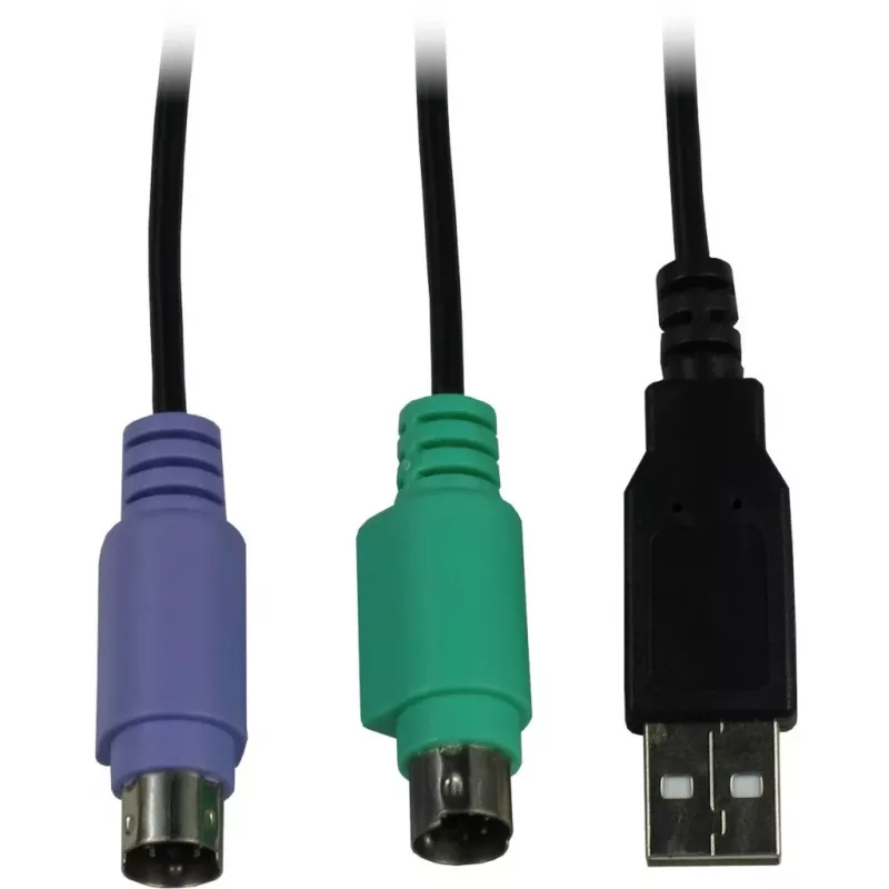 Inter-Tech KVM AS-9108DU rack-inbouw zwart toetsenbord/video/muis (KVM)-switch (88887233)