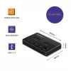 Qoltec 50310 dockingstation 2x SSD M.2 SATA NGFF USB Type-C