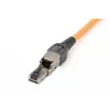 Digitus CAT 6A Veldconfectioneerstekker, buigzaam, STP, met stofkap, DN-93636