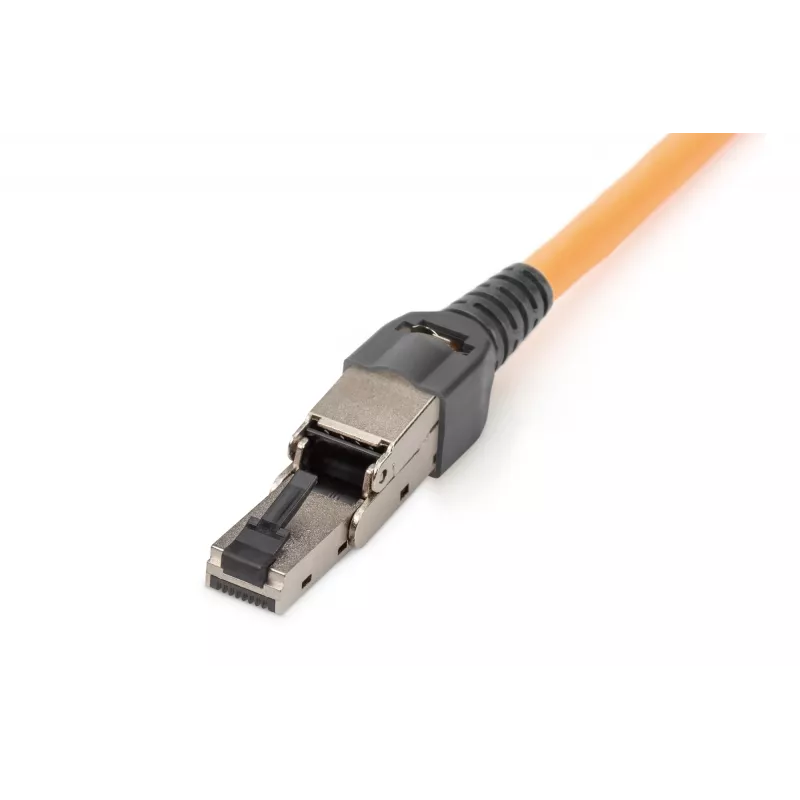 Digitus CAT 6A Veldconfectioneerstekker, buigzaam, STP, met stofkap, DN-93636